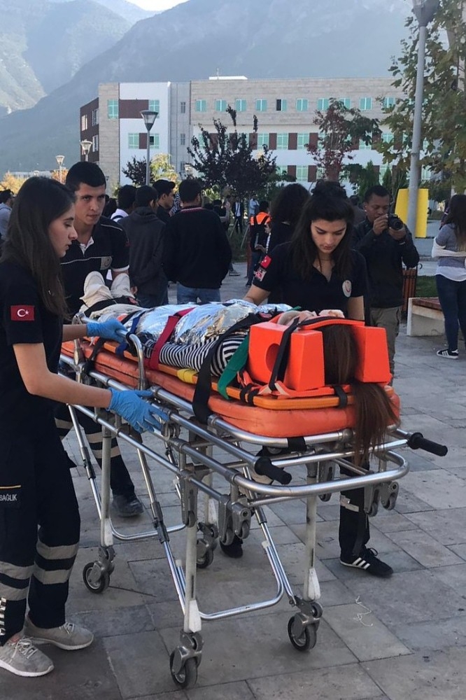 Paü’de Nefes Kesen Tatbikat