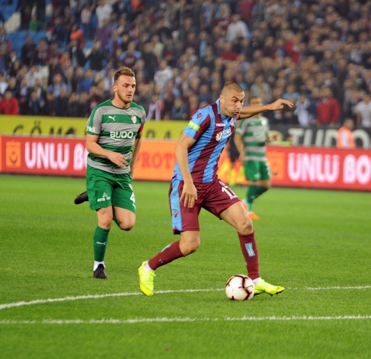 Spor Toto Süper Lig: Trabzonspor: 1 - Bursaspor: 1 (Maç Sonucu)