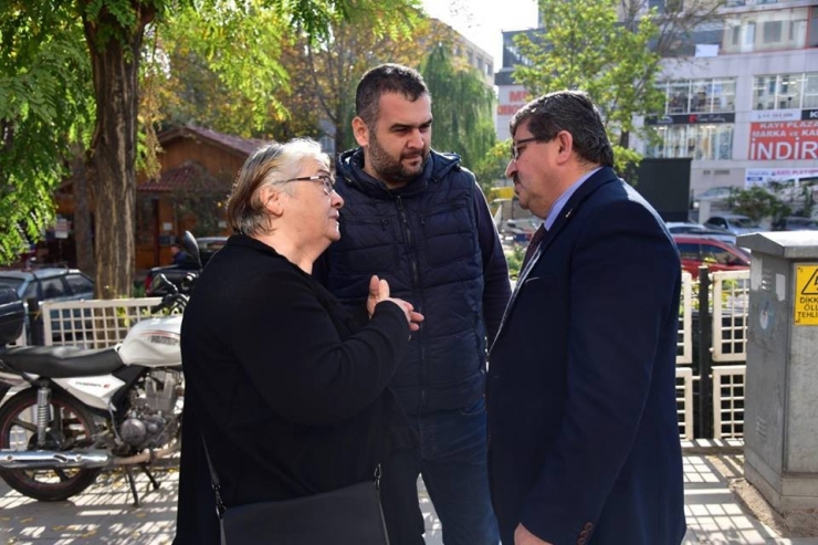 Başkan Can, Esnaf Ve Vatandaşlarla Bir Araya Geldi