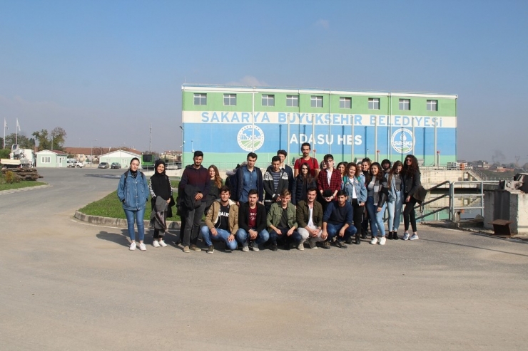 Saü’lü Öğrenciler Çevre Yatırımlarını Yerinde İncelediler