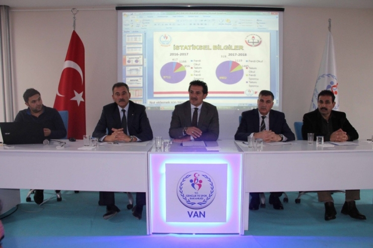 Van’da ‘Okul Sporları’ Toplantısı