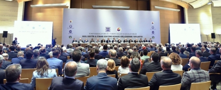 Aydın Ticaret Borsası Reel Ve Finans Sektörü Buluşmasına Katıldı