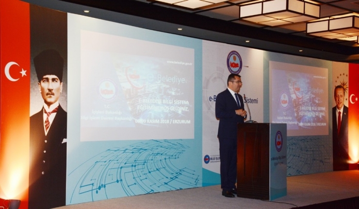 Erzurum’da ’E- Belediye Bilgi Sistemi’ Tanıtıldı