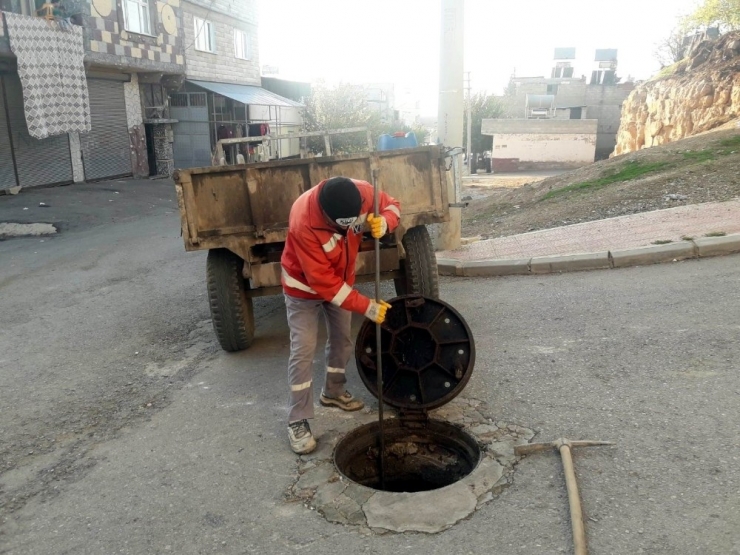 Kanalizasyon Hatları Temizlendi