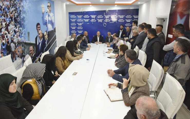 Ak Parti Tekkeköy’e Çıkartma Yaptı