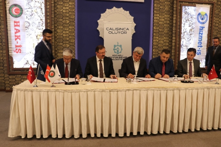 Kocaeli Büyükşehir Belde A.ş. Personeline Yüzde 31 Zam