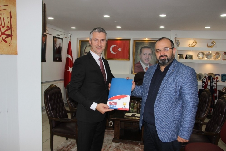 Ak Parti’de İlk Aday Adayı Murat Caymaz Oldu