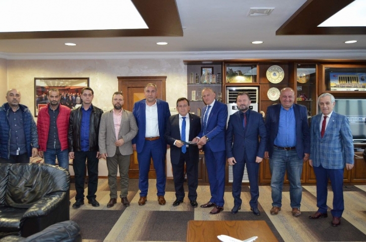 Alemdaroğlu Yeni Sanayi Sitesi Projesi İçin Ttso Başkanı Hacısalihoğlu’ndan Destek İstedi