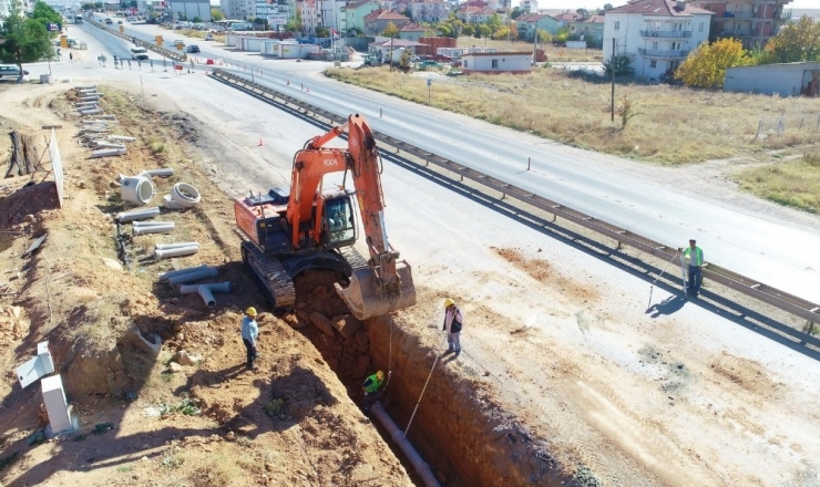 Uşak’ta Altyapıya Yatırım Devam Ediyor