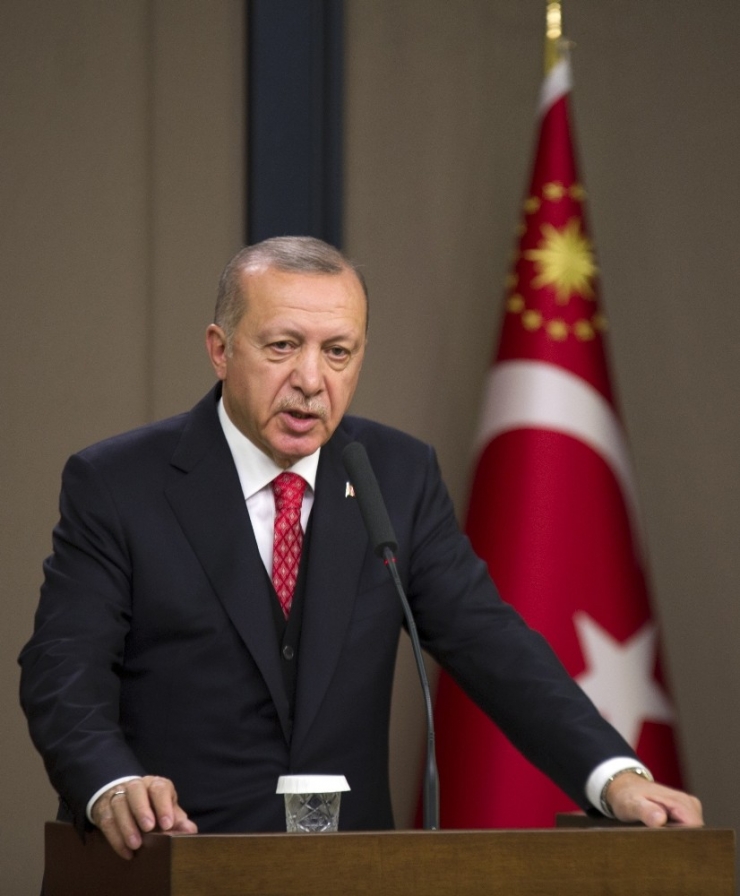 Cumhurbaşkanı Erdoğan:"mühimmatın Miadının Dolması Gibi Bir Durumun Olmadığını Savunma Bakanımız Bana İletti"