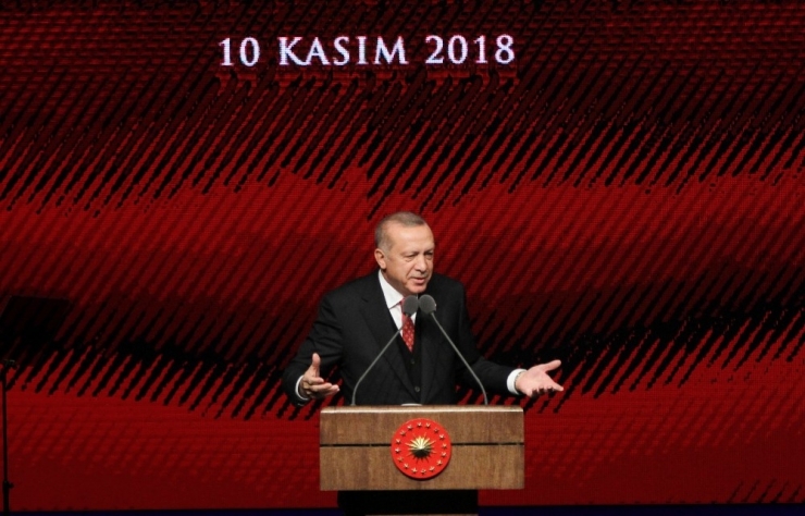 Cumhurbaşkanı Erdoğan: "Türkçe Ezan Dediğimiz Zaman Onu Sadece Biz Anlarız Ama Arapça Dendiği Zaman Bu Evrensel Olduğunun İfadesidir"