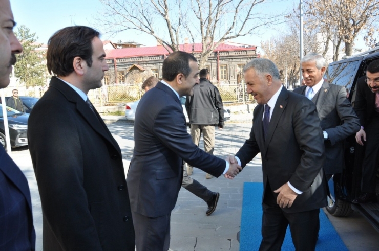 Ak Parti Millevekillerinden Vali Öksüz’e Hayırlı Olsun Ziyareti