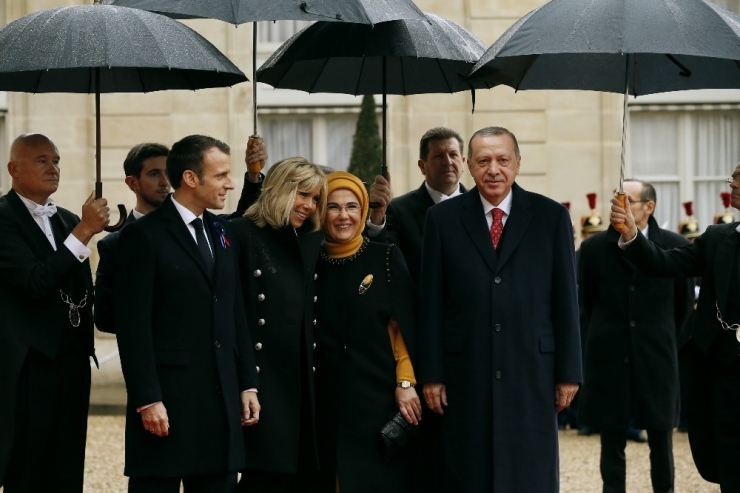 Cumhurbaşkanı Erdoğan Birinci Dünya Savaşı’nın Bitişinin 100. Yıl Dönümü Anma Töreninde