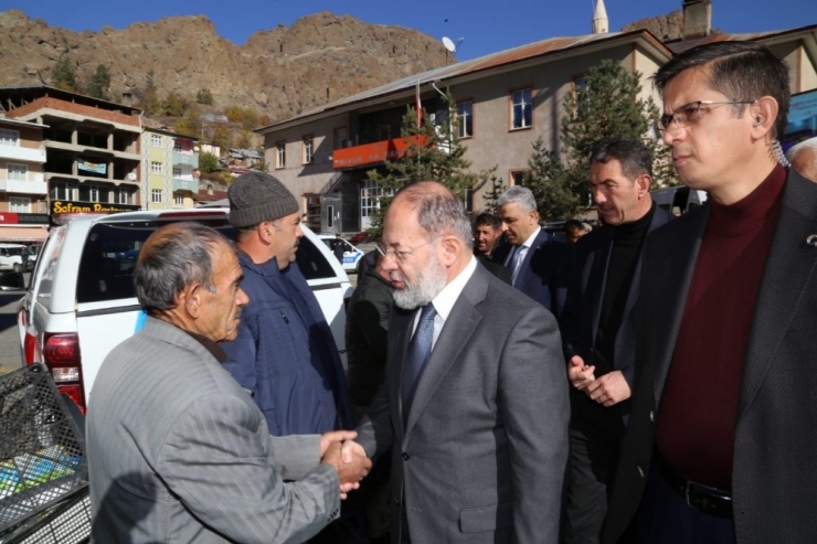 Akdağ, Tortum Ve Uzundere’de Vatandaşla Bir Araya Geldi