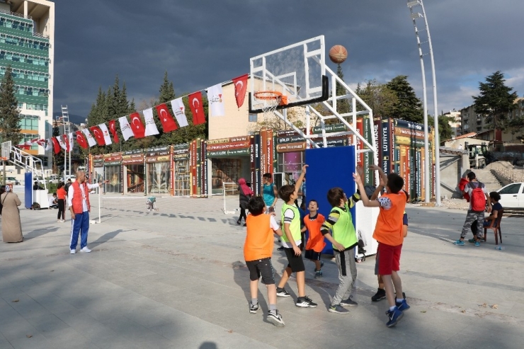 Kahramanmaraş’ta Sokak Turnuvaları