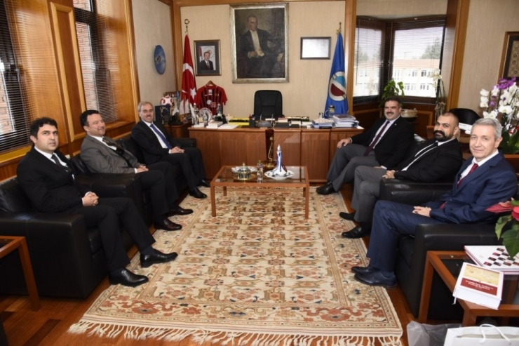 Rektör Çomaklı’ya Ziyaretler Devam Ediyor