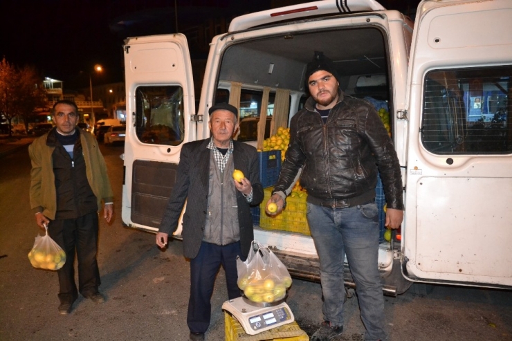 4 Ton Limon Saatler İçerisinde Satıldı