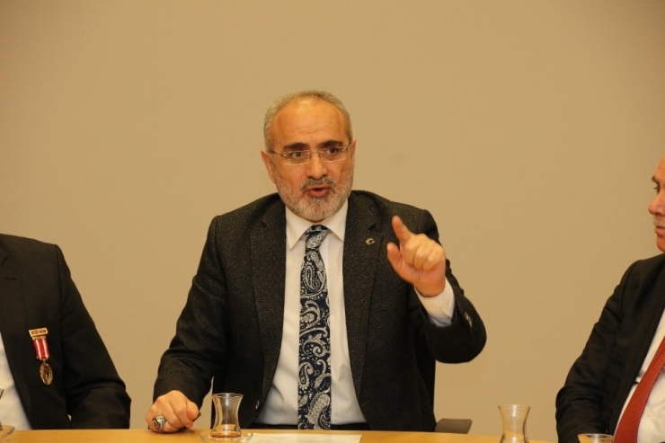 Şehit Yakınları Ve Gaziler Federasyonundan Yalçın Topçu’ya Ziyaret