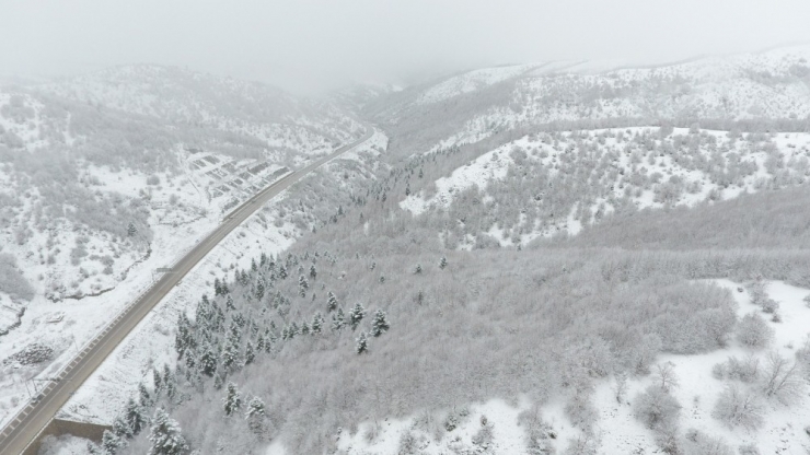 Sinop’a Mevsimin Karı Düştü