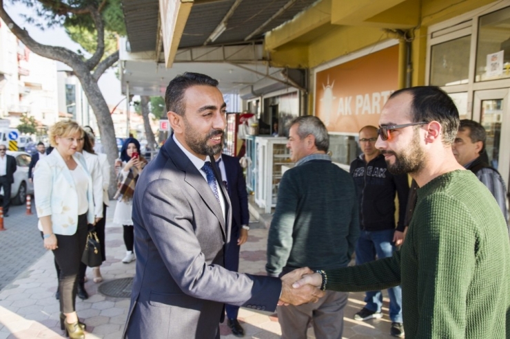 Ak Partili Aday Adayı Eşin Saha Çalışmalara Başladı