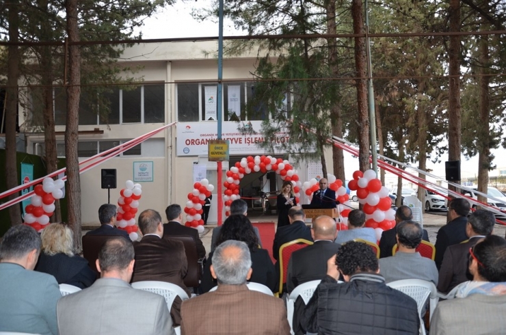 Hrü’de Organik Meyve İşleme Tesisi Açıldı