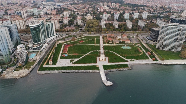 Baruthane Millet Bahçesi’nin Açılış Öncesi Son Hali Havadan Görüntülendi