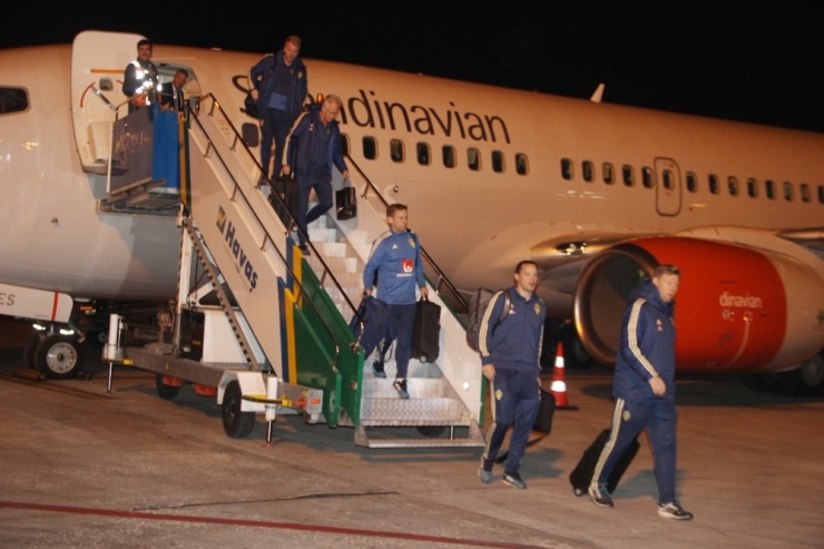 İsveç Milli Takımı, Konya’ya Geldi