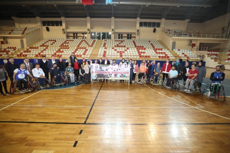 Başkan Gürlesi’nden Engelli Sporculara Moral Ziyareti