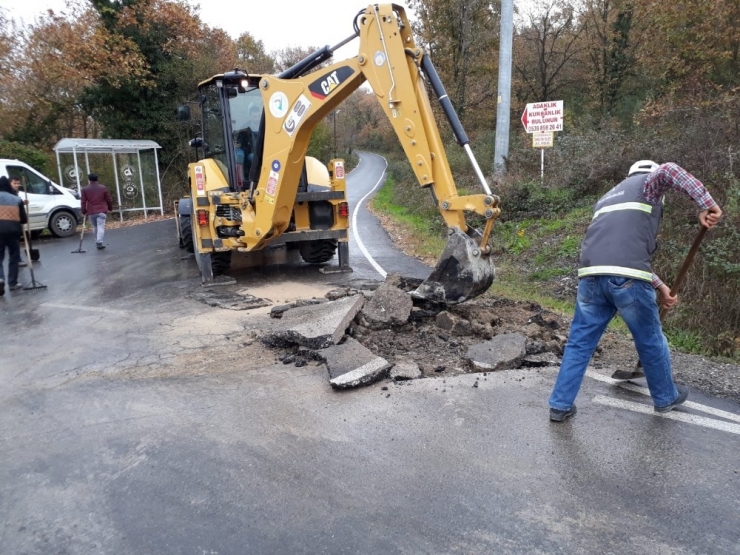 Düzce’de Alt Ve Üst Yapı Çalışmaları Sürüyor