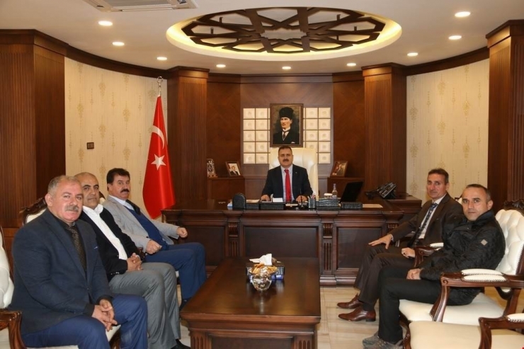 Vali Akbıyık’a Ziyaretler Devam Ediyor