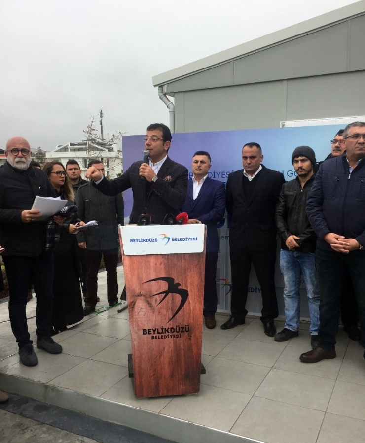 Beylikdüzü Belediye Başkanı İmamoğlu: “İstanbul İçin Adım Geçmesi Onur Verici”