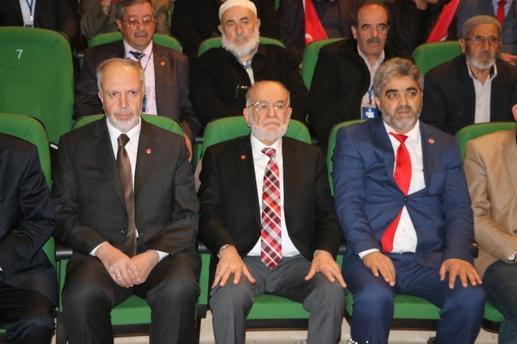 Saadet Partisi Genel Başkanı Niğde’de Konuştu