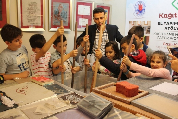 Simurg’lu Çocuklar Kağıdın Tarihsel Gelişimine Tanıklık Ettiler