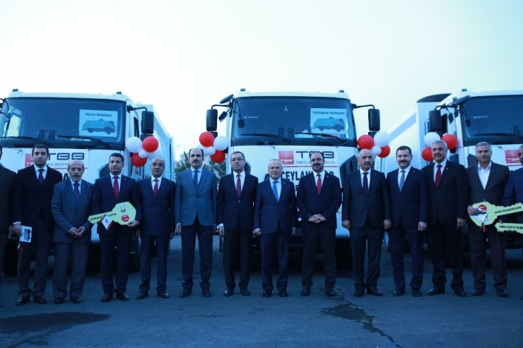 Tbb’den Şanlıurfa’ya 8 Araç Hibesi