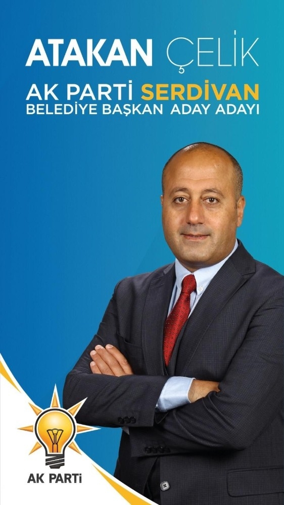 Gazeteci Çelik, Serdivan Belediye Başkan Aday Adayı