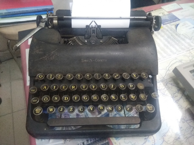 1920 Model Daktilo Dededen Toruna Miras Kaldı