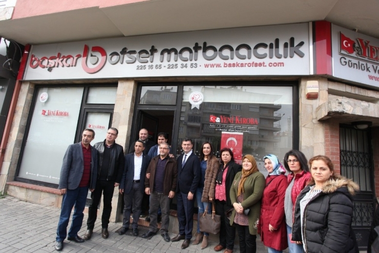 Ümmet Akın İlçe Ziyaretlerine Efeler’de Devam Etti