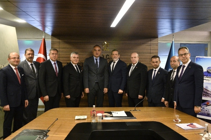 Btso’nun Projelerine Ankara’dan Tam Destek