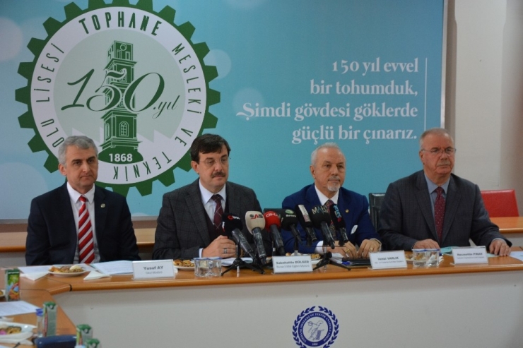 Tophane Meslek Lisesi 150. Yılını Kutluyor