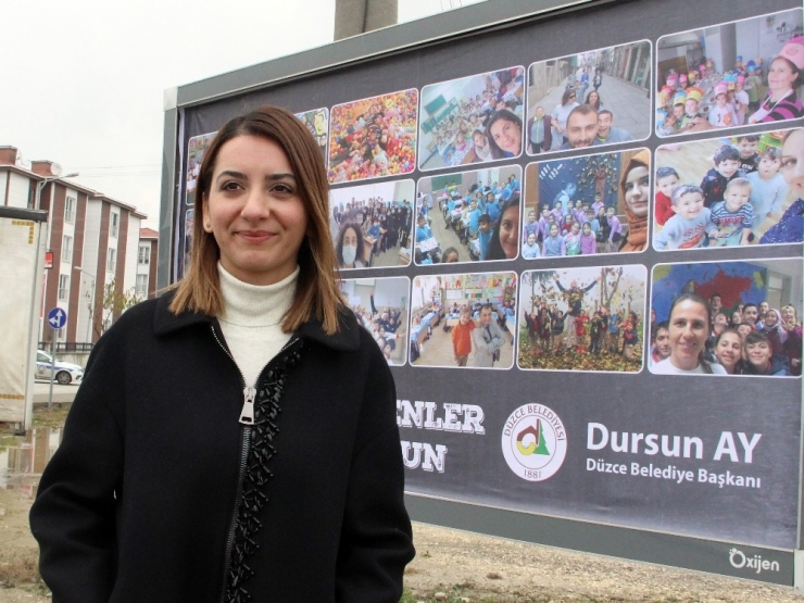 Düzce Belediyesinden İlginç Öğretmenler Günü Kutlaması