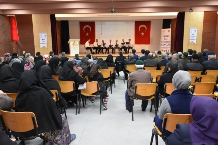 İnönü İlçe Müftülüğü ‘Mevlid-i Nebi Haftası’ Programı Düzenledi