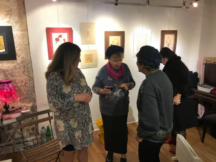 Doç. Doğru’nun Eserleri Paris’te Sergilendi