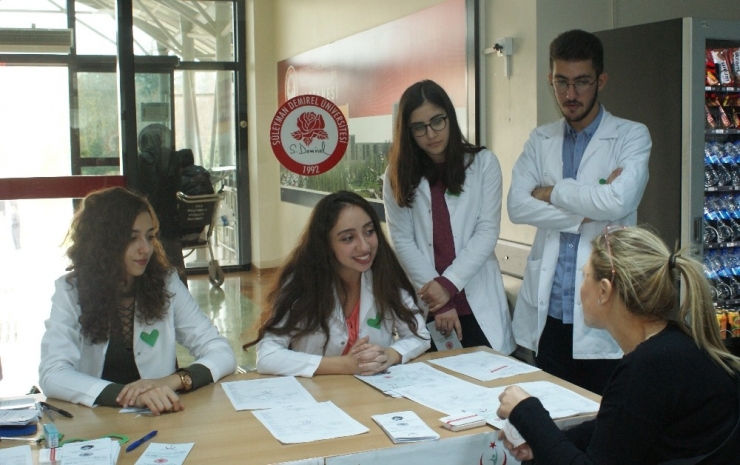 Sdü Öğrencilerinden Organ Bağışı Bilgilendirmesi