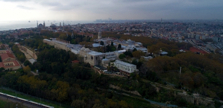 Tarihinin En Büyük Restorasyonunu Geçiren Topkapı Sarayı Havadan Görüntülendi