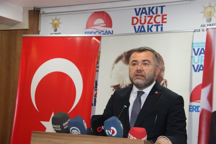 Ak Parti Düzce İl Başkanı Keskin, Seçim Sürecini Anlattı