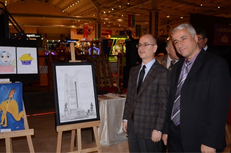 "Gelenekten Geleceğe Bozüyük’te Sanat” Sergisi Açıldı