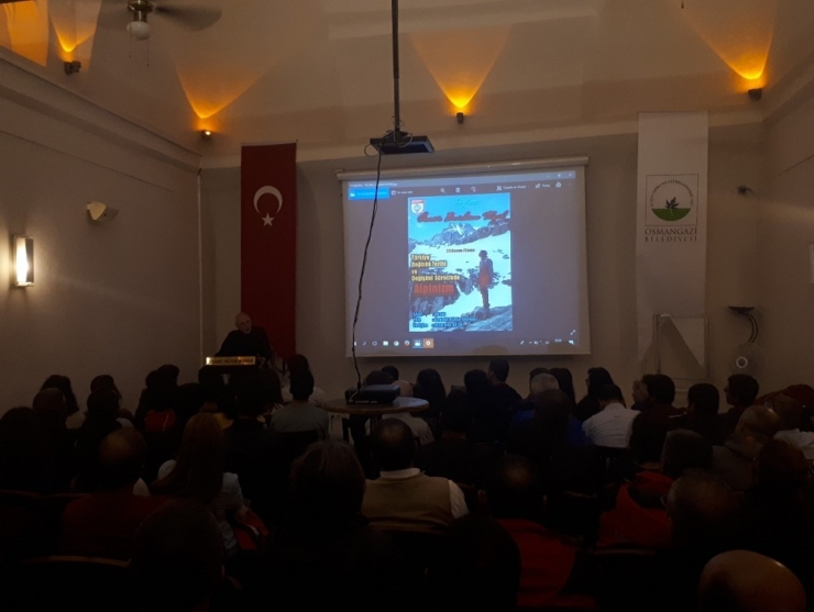 Eski Büyükelçi Dağcılık Tecrübelerini Paylaştı.