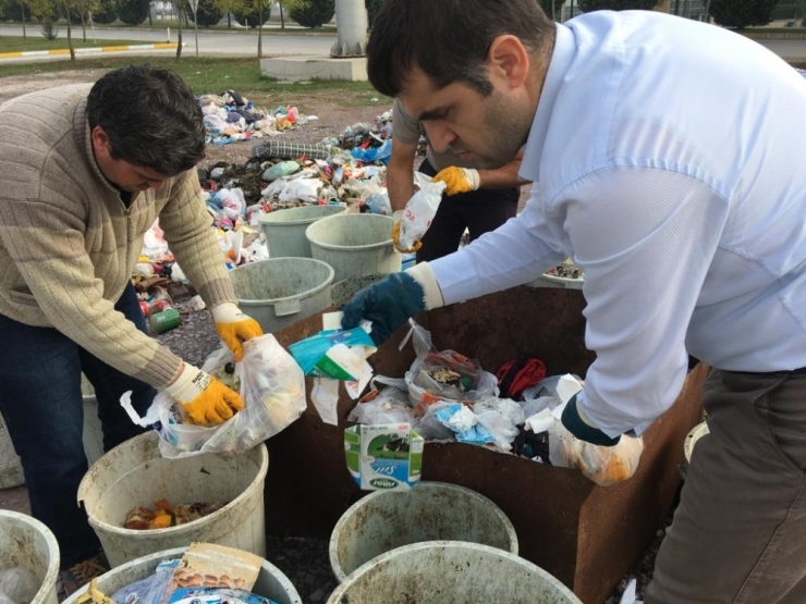 Kartepe’de Katı Atık Karakterizasyon Çalışması Yapıldı