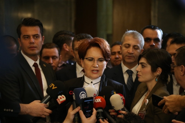 İyi Parti Genel Başkanı Meral Akşener: