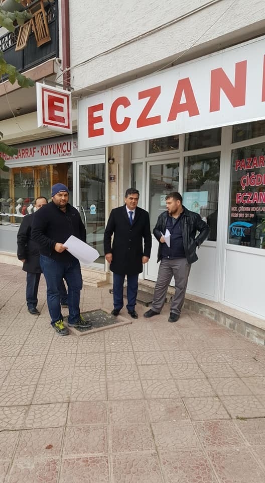 Başkan Yalçın ’Sokak Sağlıklaştırma Projesi’ Çalışmalarını Yerinde İnceledi